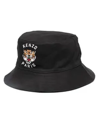 Kenzo Fischerhut mit Logo-Stickerei Schwarz