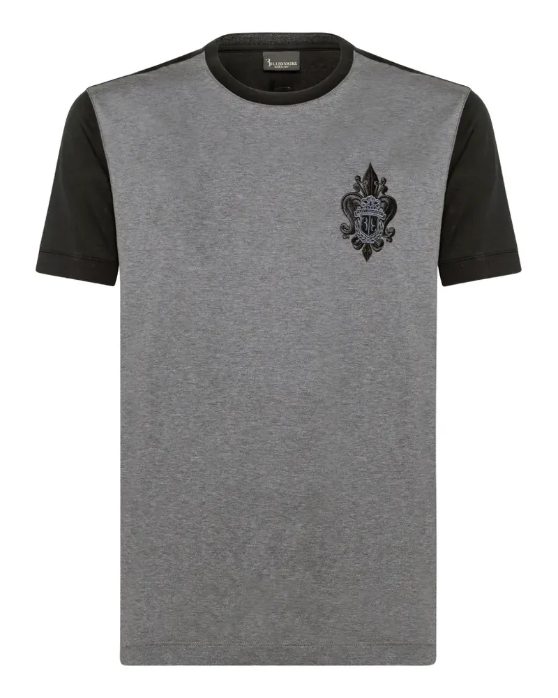Billionaire T-Shirt mit rundem Ausschnitt - Grau Grau