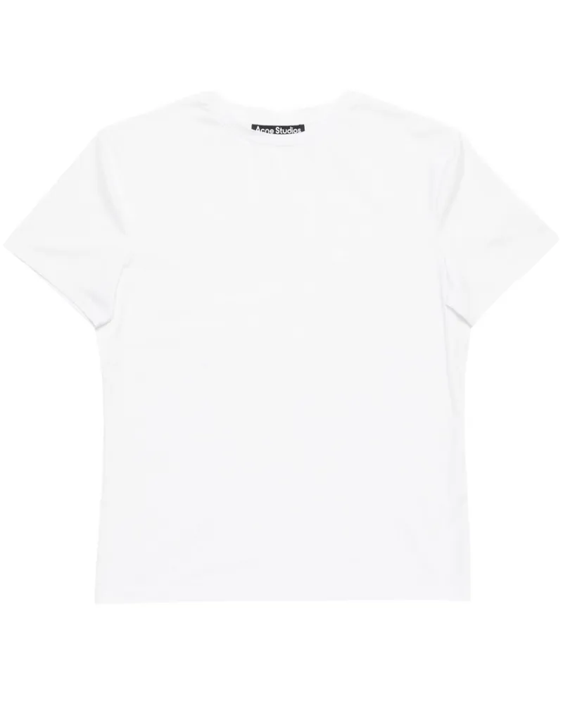 Acne Studios T-Shirt mit Applikation - Weiß Weiß
