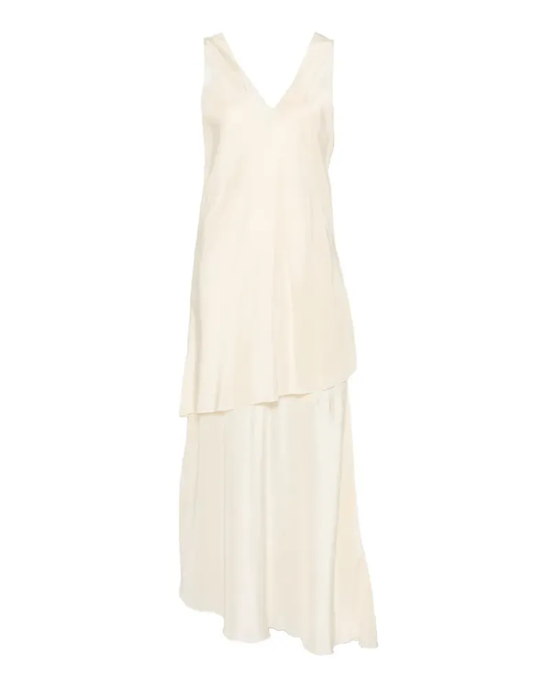 BARENA Nova Pura double-layer midi dress - Nude Nude