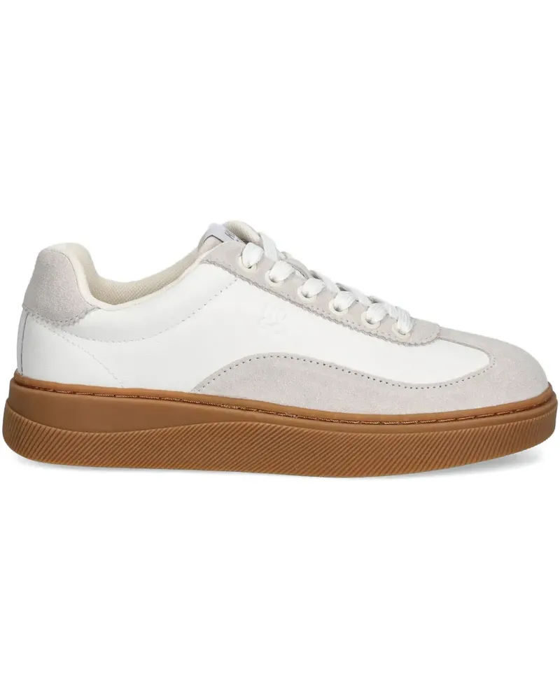 HUGO BOSS Sneakers mit Einsätzen - Weiß Weiß
