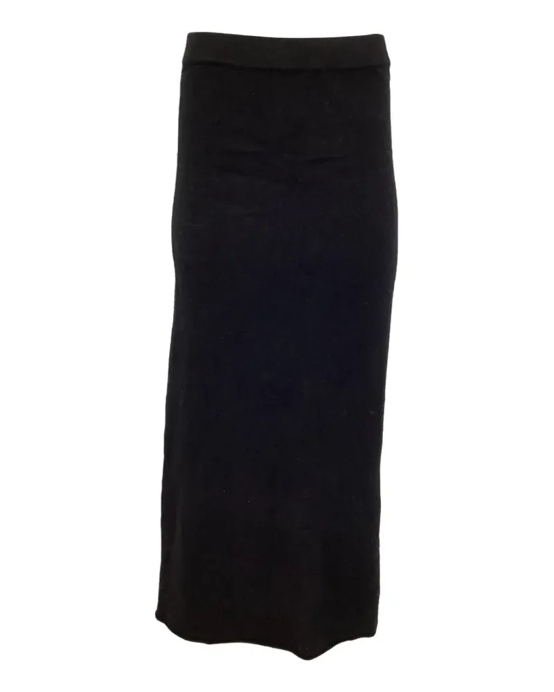 Reformation high-rise midi skirt - Schwarz Schwarz