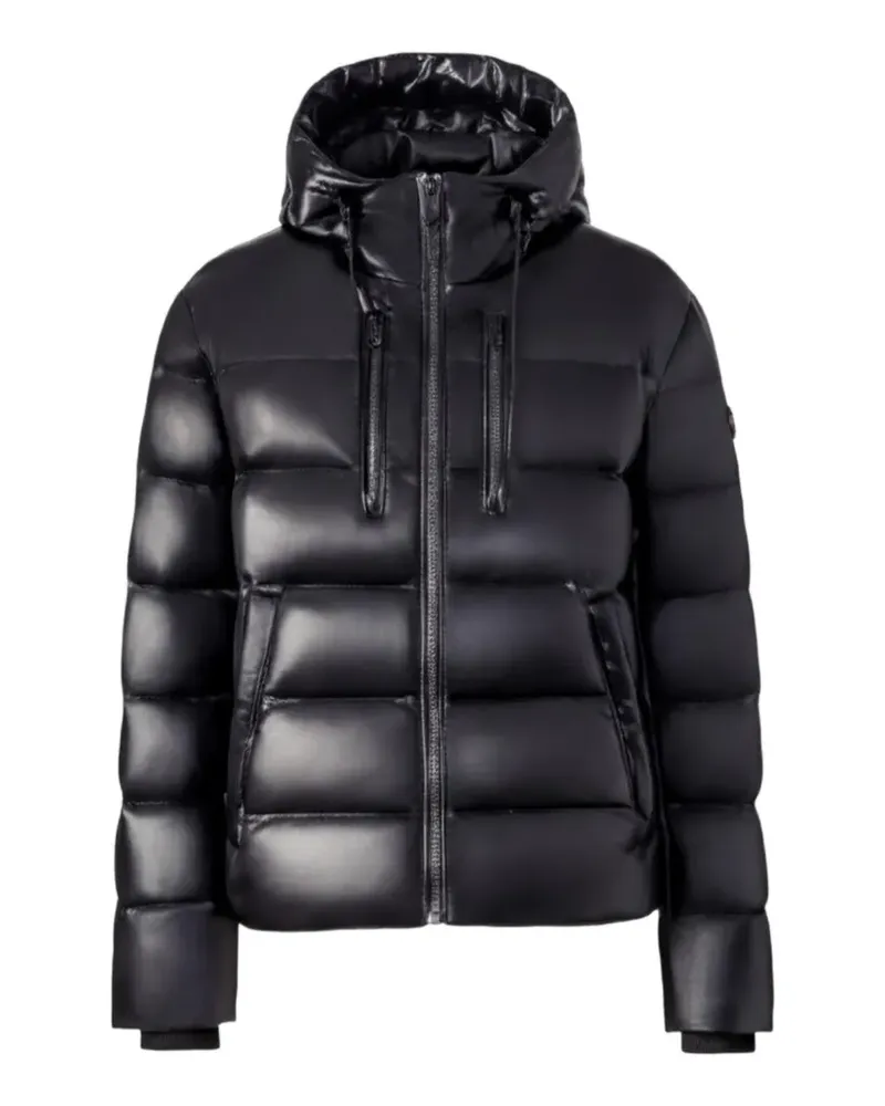Mackage Victor-R Steppjacke mit Kapuze - Schwarz Schwarz
