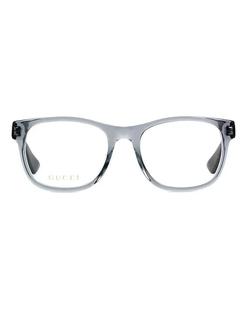 Gucci Brille mit eckigem Gestell - Grau Grau