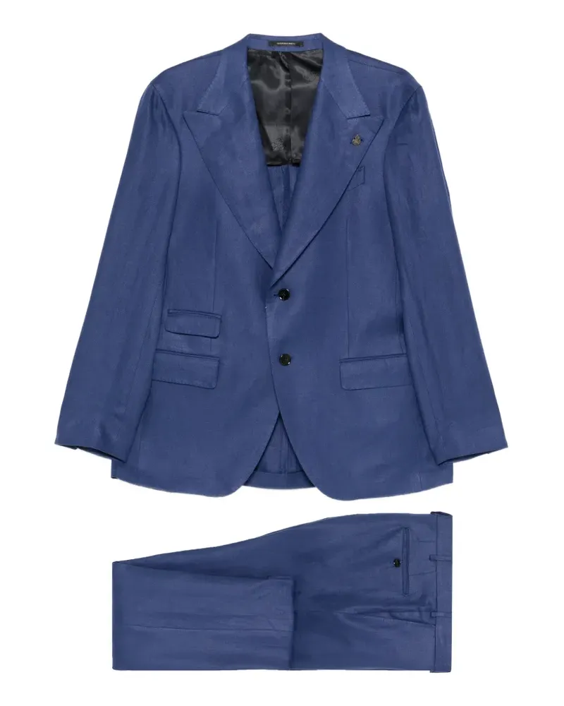 Gabriele Pasini Anzug mit Pattentaschen - Blau Blau