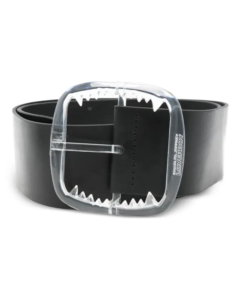 Charles Jeffrey Loverboy Supa Chomp Gürtel - Schwarz Schwarz