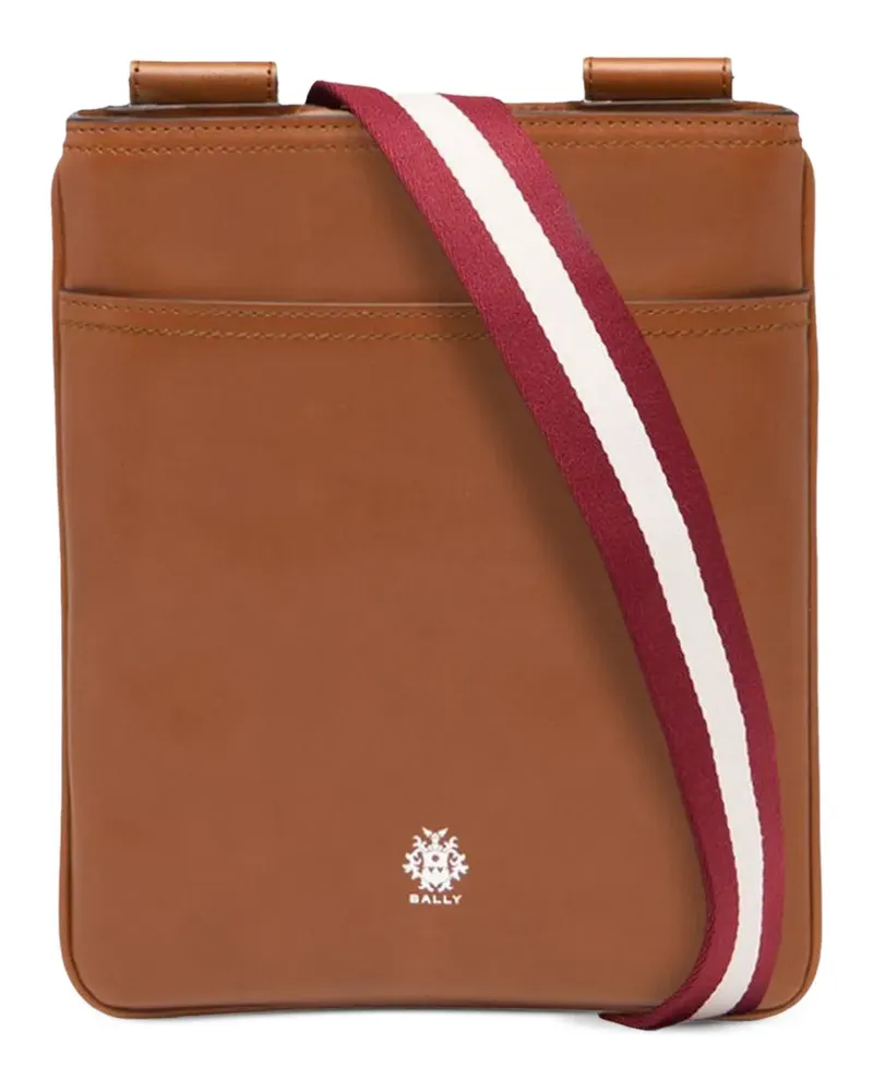 Bally Ray leather crossbody bag - Braun Braun