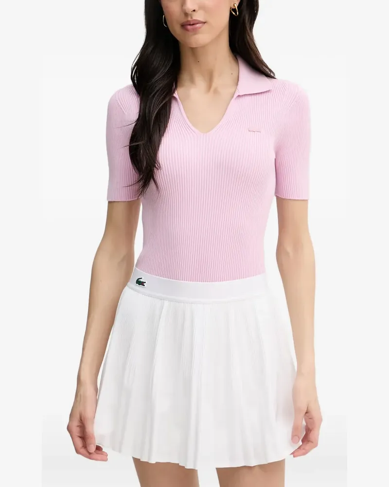 Lacoste Klassisches T-Shirt - Rosa Rosa