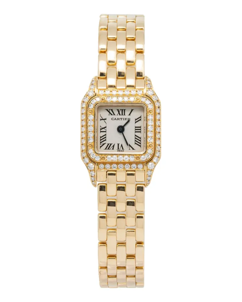 Cartier Panthère diamond 17mm watch - Weiß Weiß