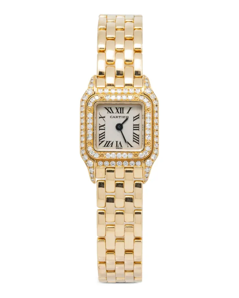 Cartier Panthère diamond 17mm watch - Weiß Weiß