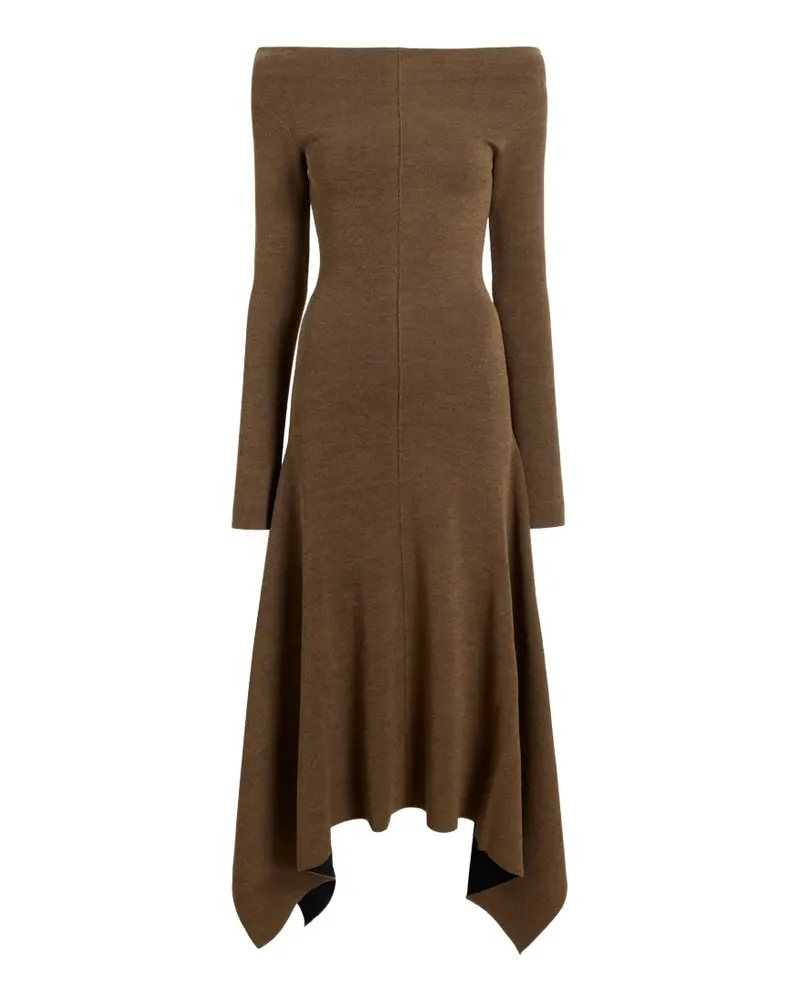 Proenza Schouler Romy Kleid - Braun Braun