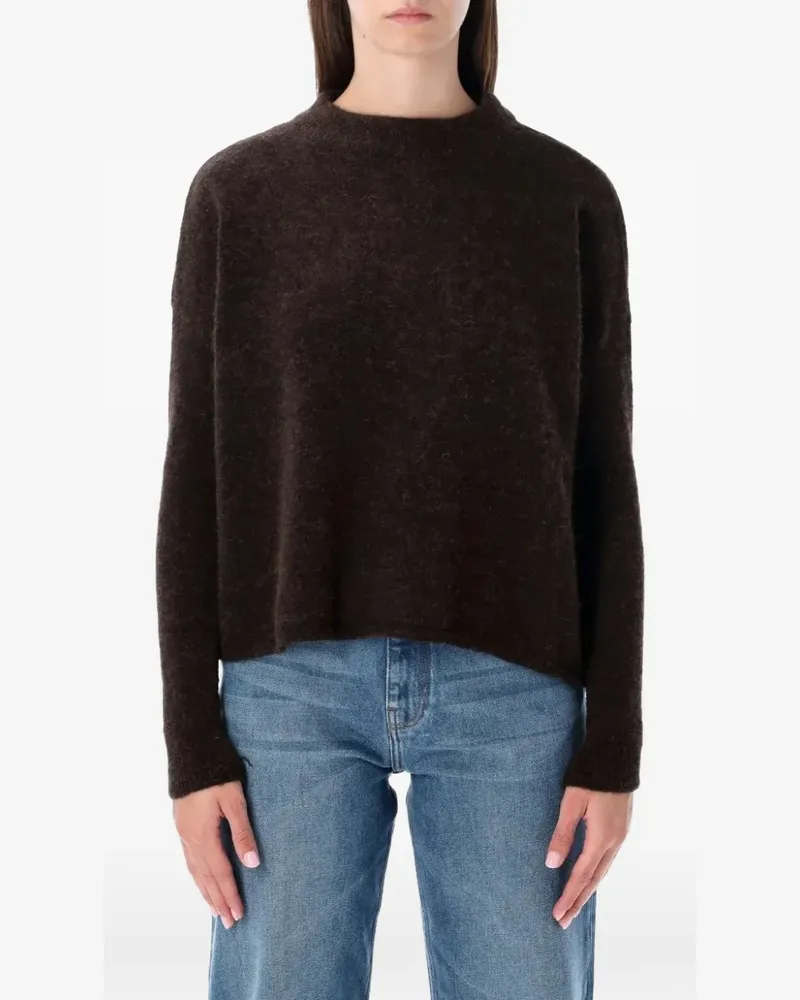Sessùn brushed-knit sweater - Braun Braun