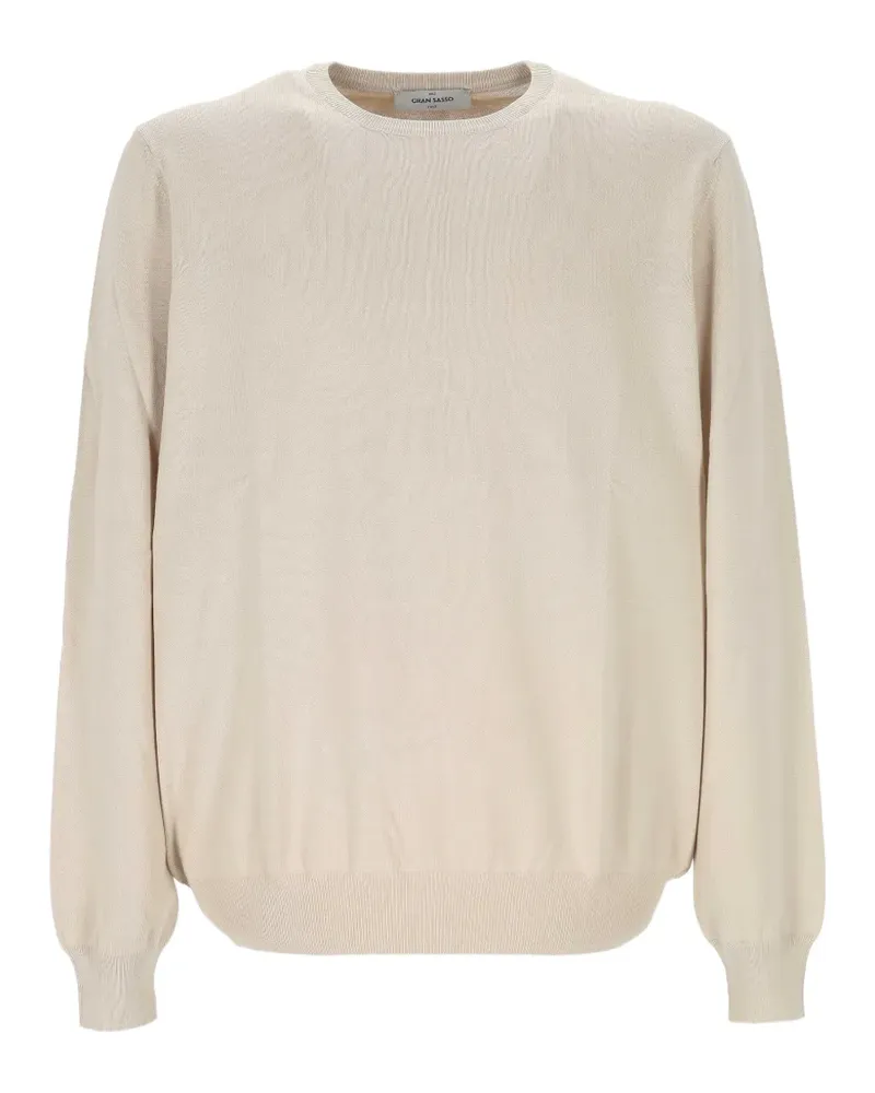 Gran Sasso Pullover mit Rundhalsausschnitt - Nude Nude