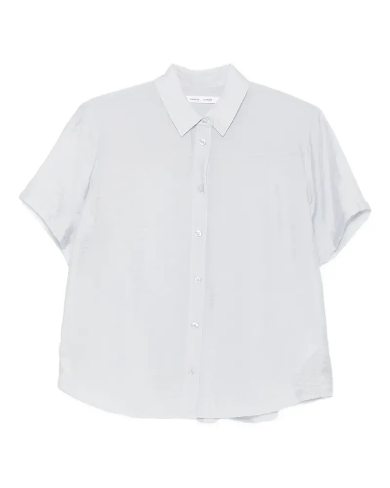 Samsøe & Samsøe Samina short-sleeve shirt - Blau Blau