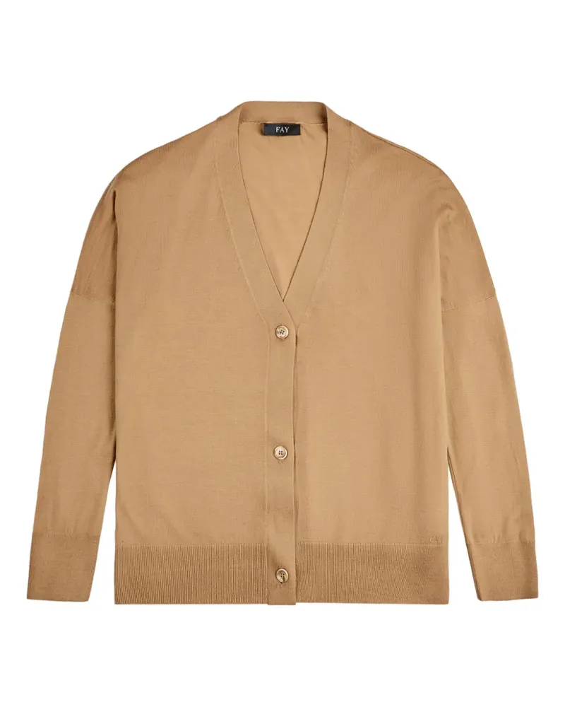 Fay Cardigan mit Knöpfen - Nude Nude