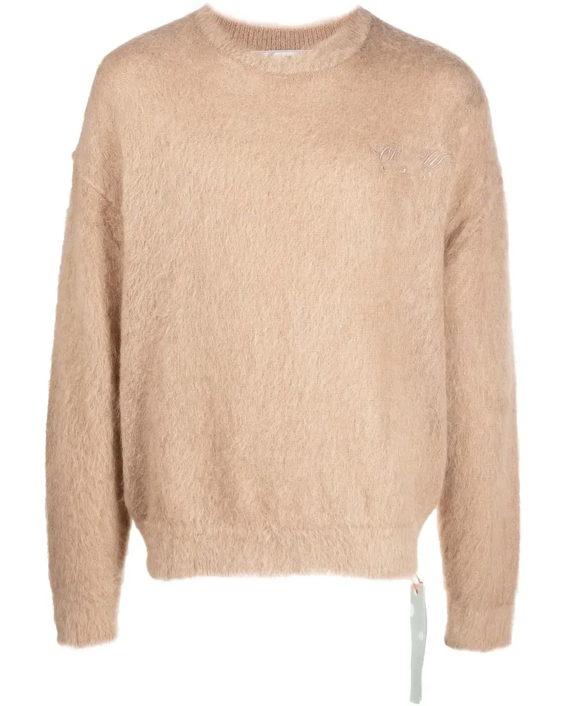 OFF-WHITE Arrow Skate Pullover - Braun Braun
