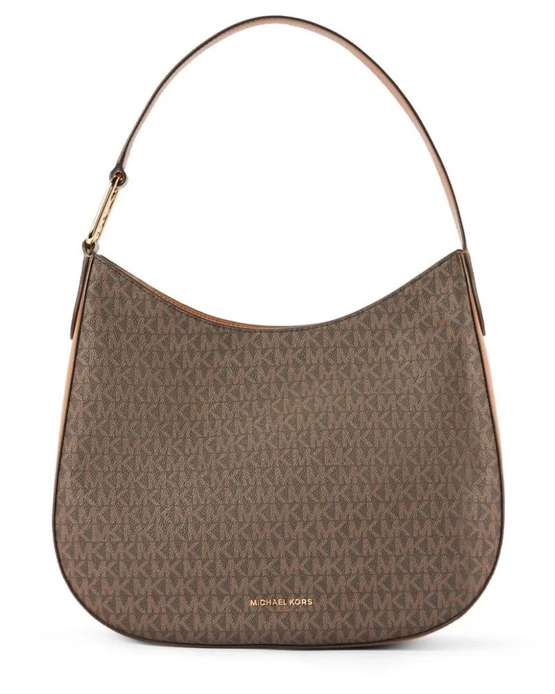Michael Kors Große 'Kensington' Schultertasche - Braun Braun