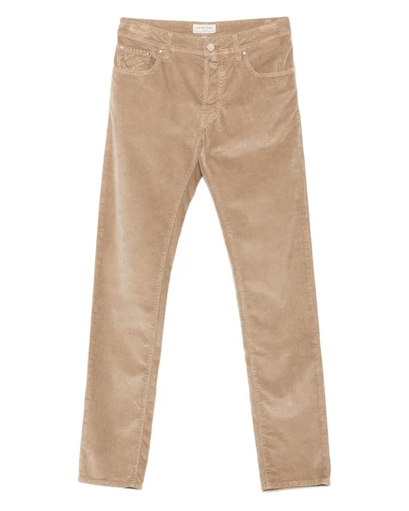 Jacob Cohën Gerade Jeans im Five-Pocket-Design - Nude Nude