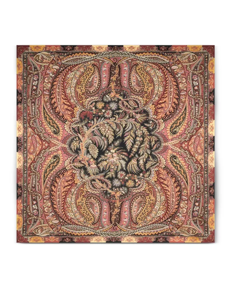 Etro Schal mit Print - Rot Rot