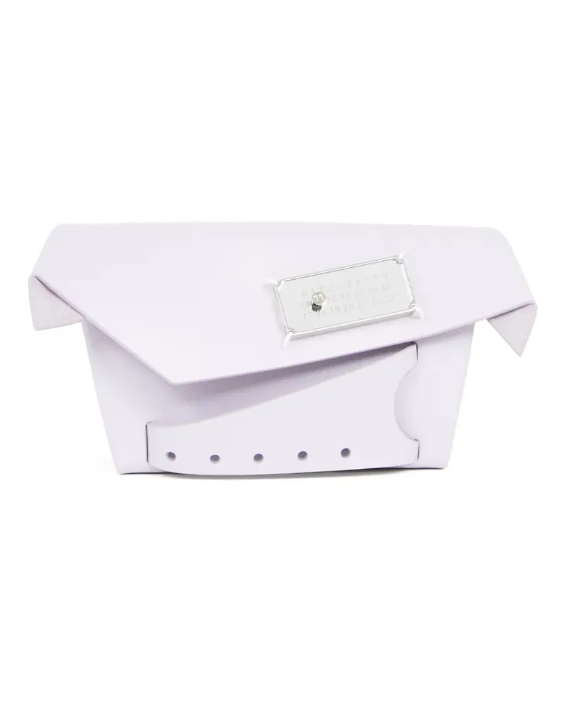 Maison Margiela Mittelgroße Snatched Classique Clutch - Violett Violett