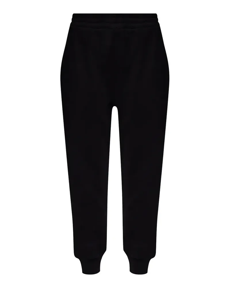 Alexander McQueen Jogginghose mit Logo-Stickerei - Schwarz Schwarz