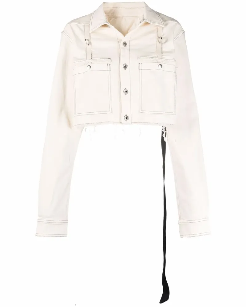 DRKSHDW by Rick Owens Geknöpfte Jacke - Nude Nude