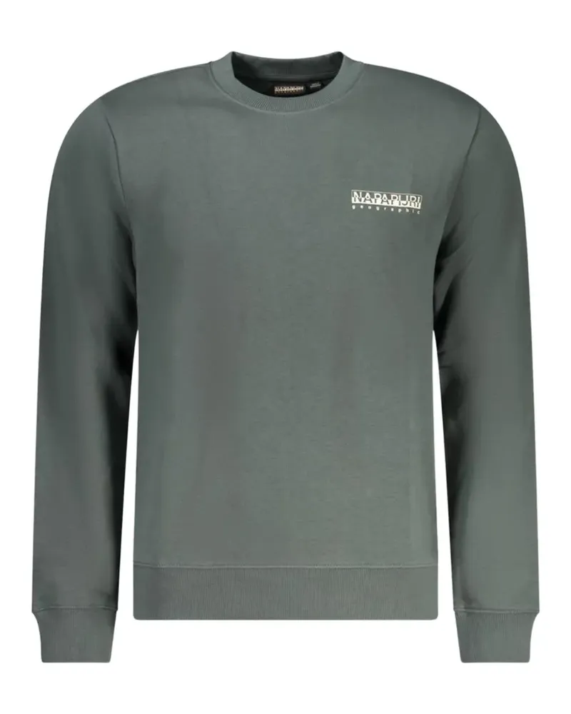 Napapijri logo-print sweatshirt - Grün Grün