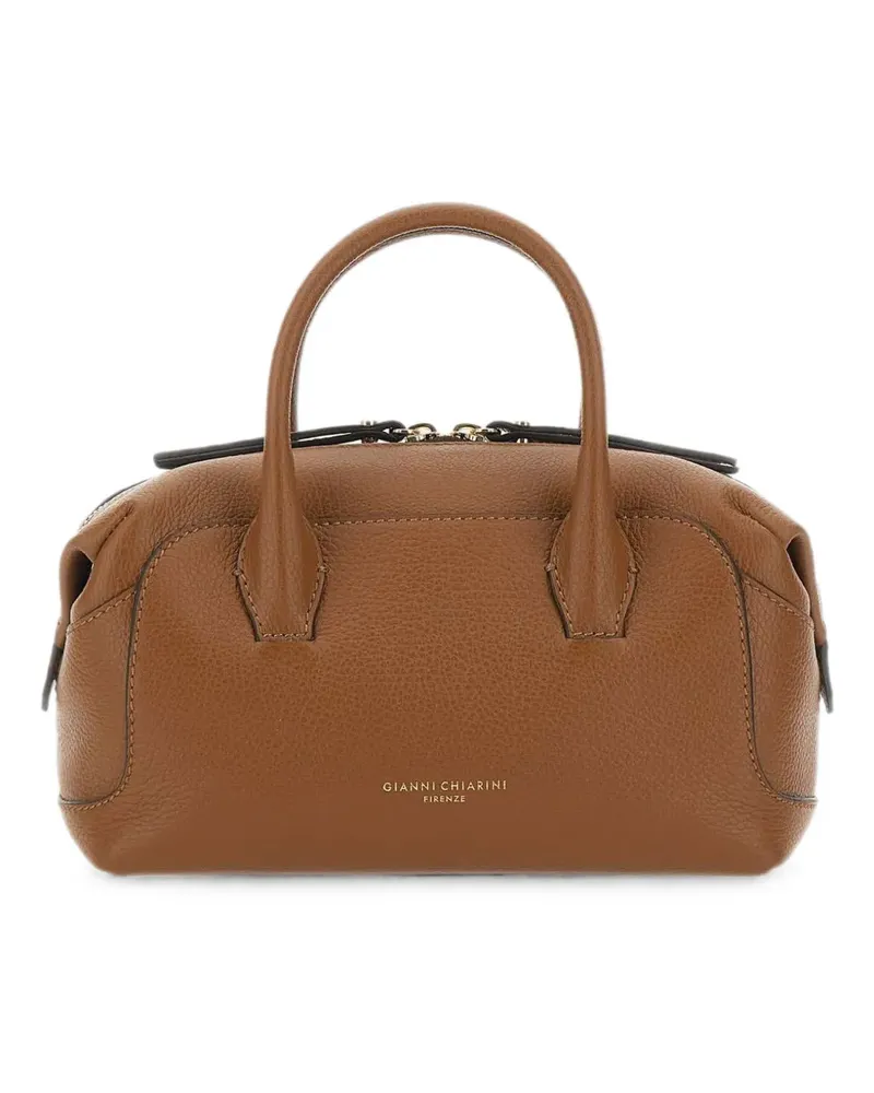 Gianni Chiarini Gemma pebbled handbag - Braun Braun