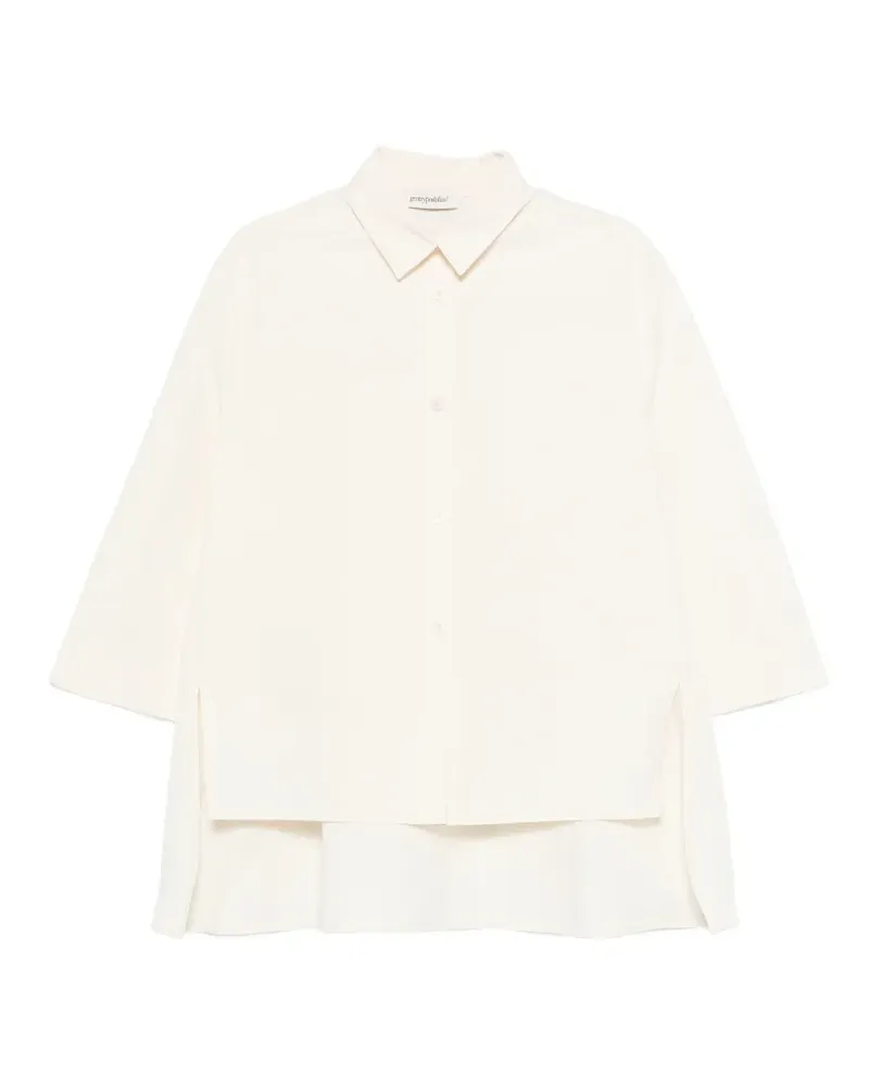 Gentry Portofino layered shirt - Nude Nude