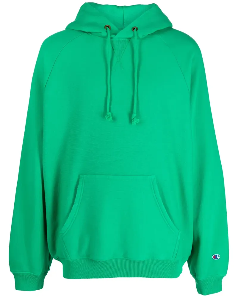 Champion Hoodie mit Logo-Patch - Grün Grün