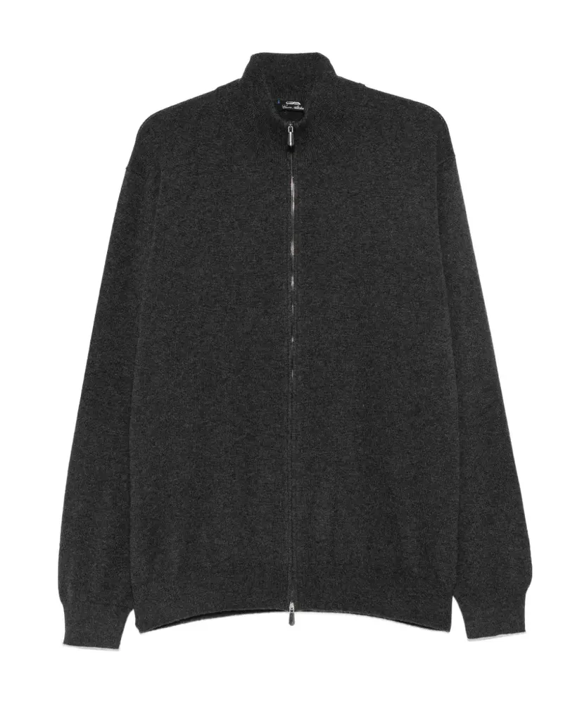 Cesare Attolini Cardigan mit Reißverschluss - Grau Grau