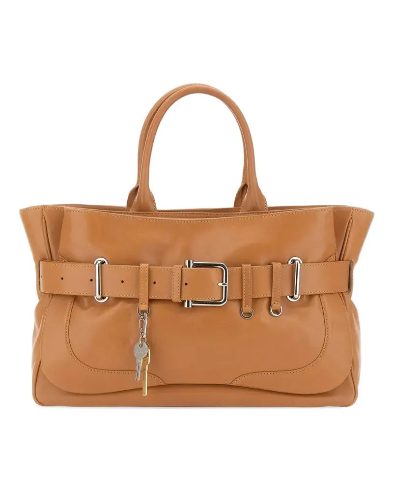 OSOI Tote Brocle leather bag - Braun Braun