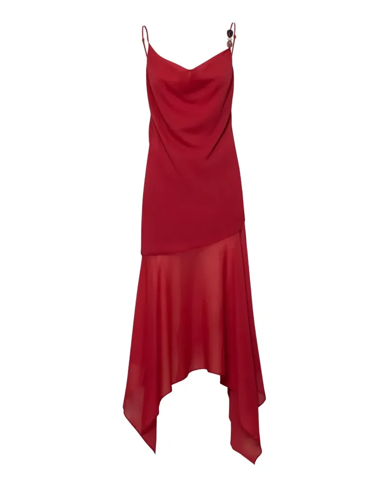 Baobab Collection Asymmetrisches Carlota Kleid - Rot Rot