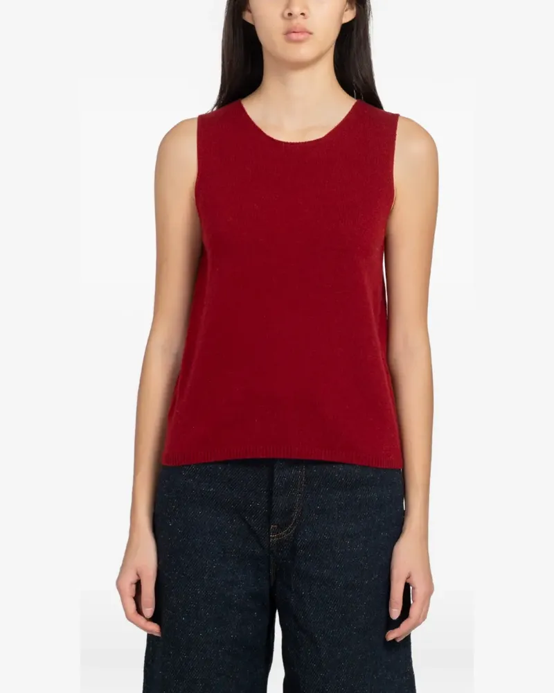 Minimum Auburns knitted gilet - Rot Rot