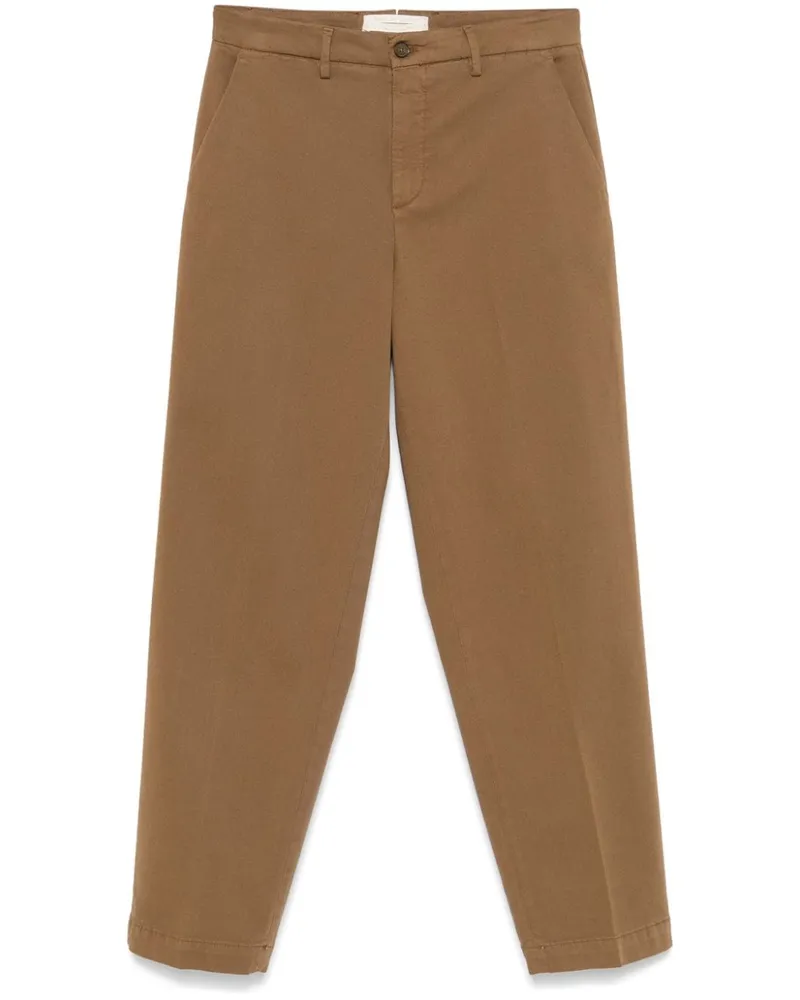 Briglia 1949 Klassische Tapered-Hose - Braun Braun