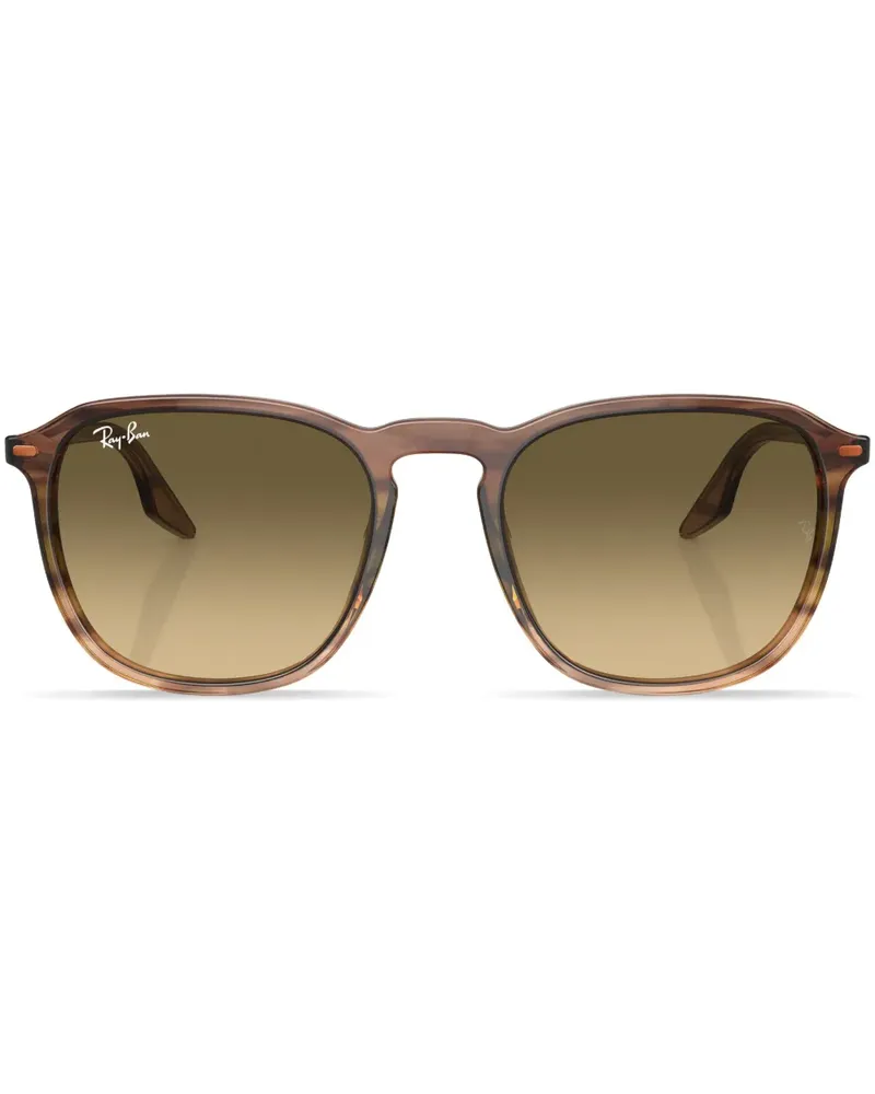 Ray Ban Runde Erika Sonnenbrille - Braun Braun