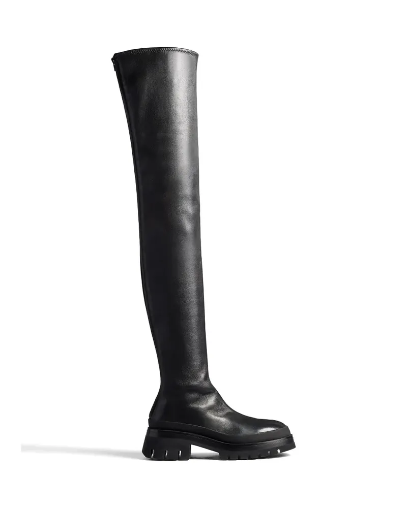 KHAITE Fallon over-the-knee boots - Schwarz Schwarz