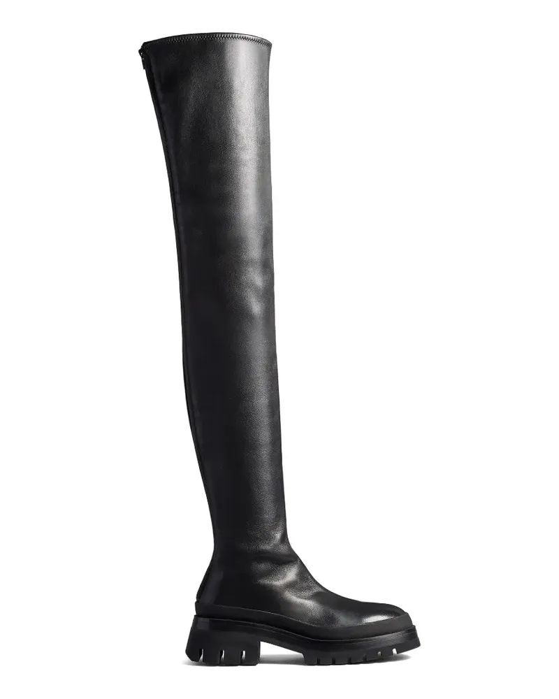 KHAITE Fallon over-the-knee boots - Schwarz Schwarz