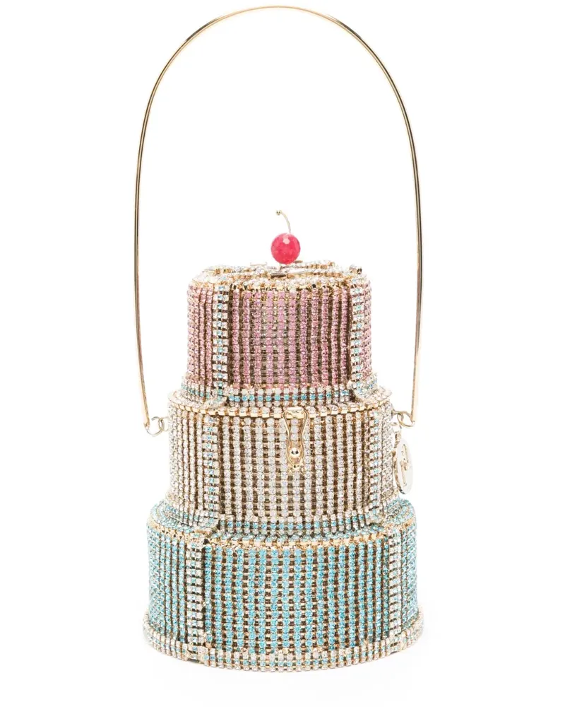 Rosantica Anniversary Cake Tote Bag - Gold Gold