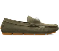 La Medusa Loafer aus Wildleder - Grün