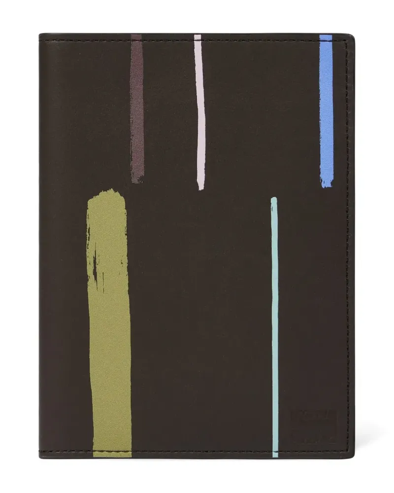 Paul Smith striped passport holder - Braun Braun