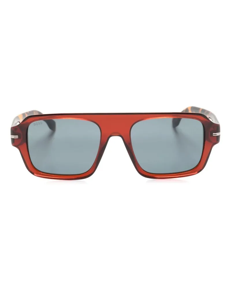 HUGO BOSS 1595/S Pilotenbrille Rot