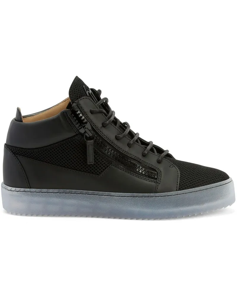 Giuseppe Zanotti Kriss High-Top-Sneakers Schwarz