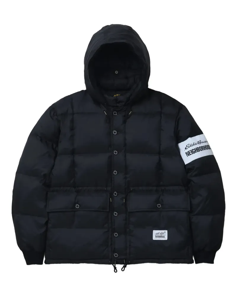 Neighborhood x Eddie Bauer Karakoram down jacket - Schwarz Schwarz
