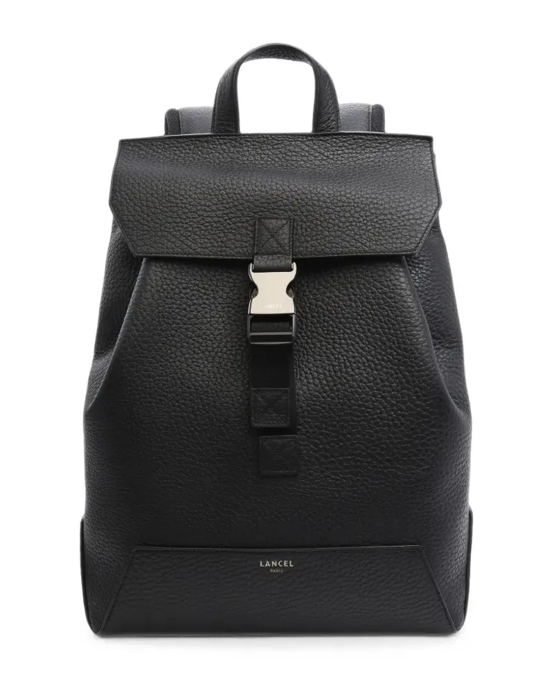 Lancel Milo grained leather backpack - Schwarz Schwarz