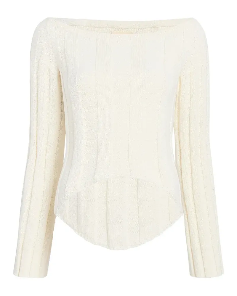 KHAITE Sylas Pullover - Nude Nude