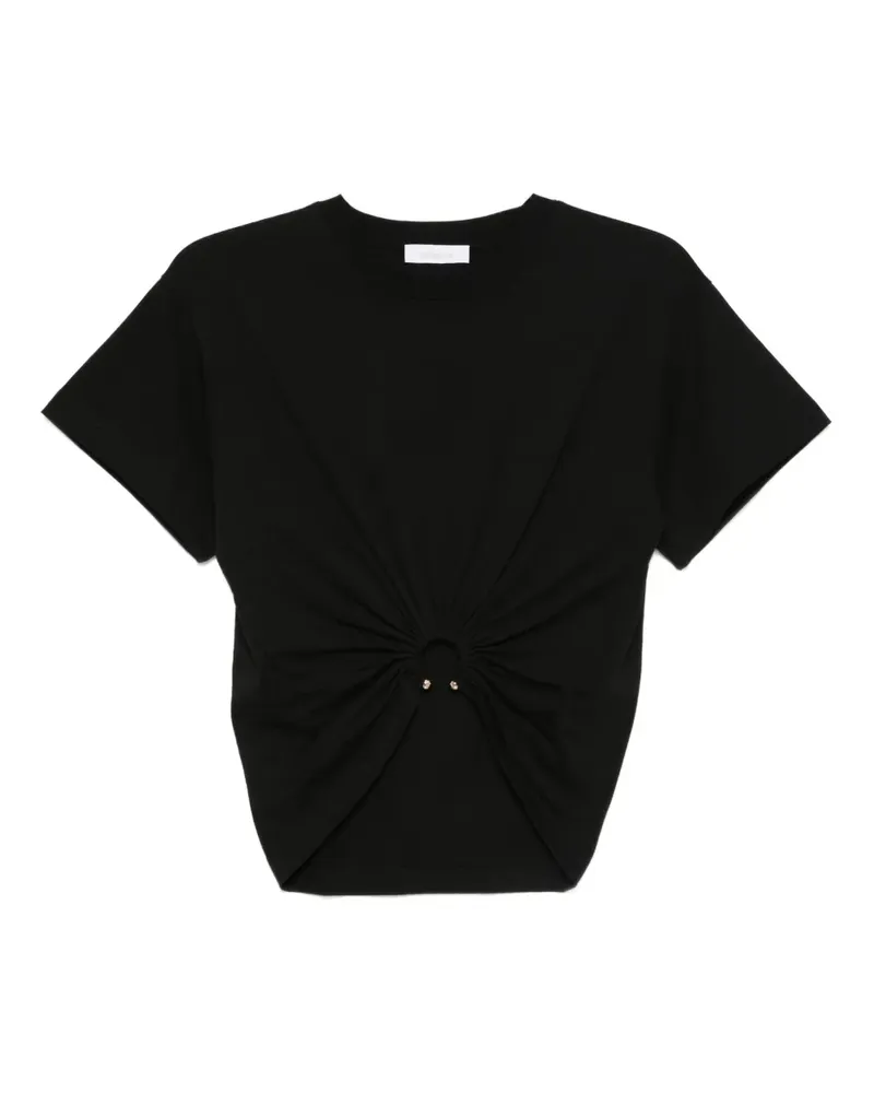 Paco Rabanne Klassisches T-Shirt - Schwarz Schwarz