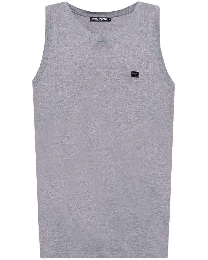 Dolce & Gabbana Trägershirt - Grau Grau