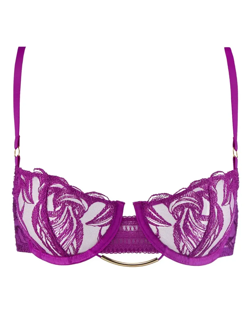 Aubade Into the Groove BH mit Stickerei - Rosa Rosa