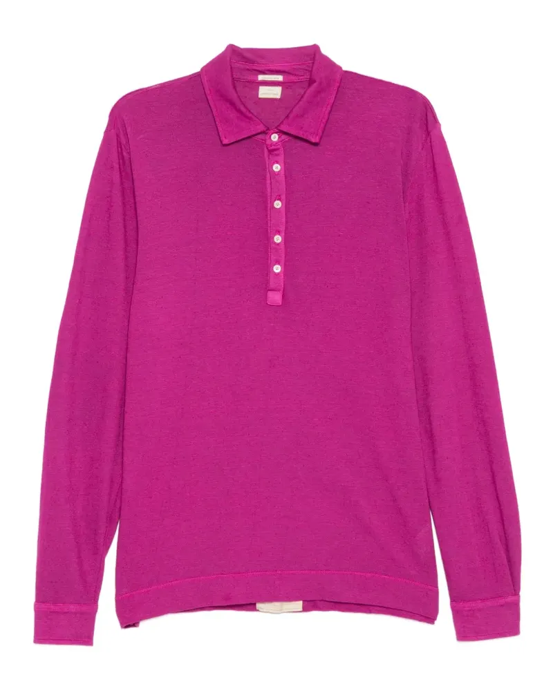 Massimo Alba long-sleeve polo shirt - Rosa Rosa